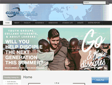 Tablet Screenshot of globalyouthstudies.org
